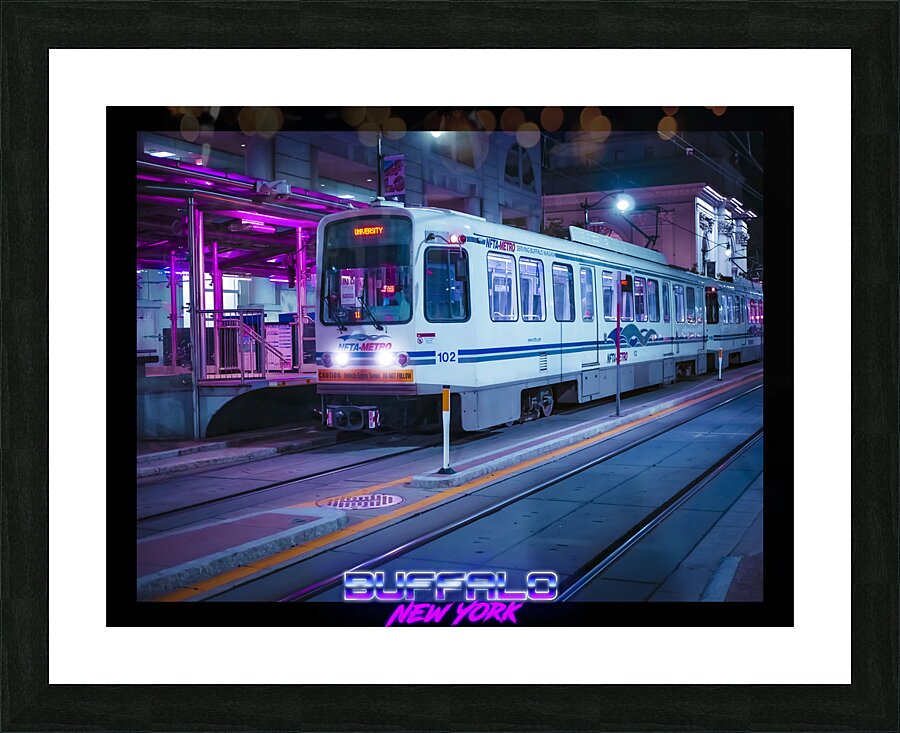 Next Stop AR Picture Frame print