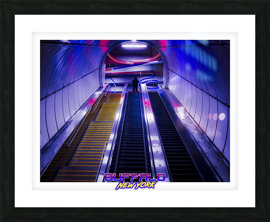 NeonStation Picture Frame print