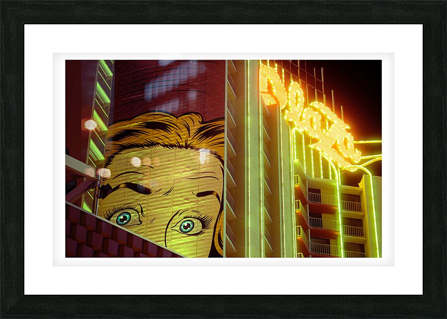 Plaza Glow Picture Frame print