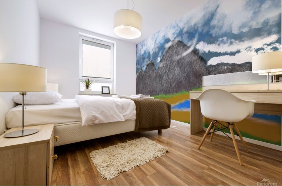 Untitled Artwork Mural print