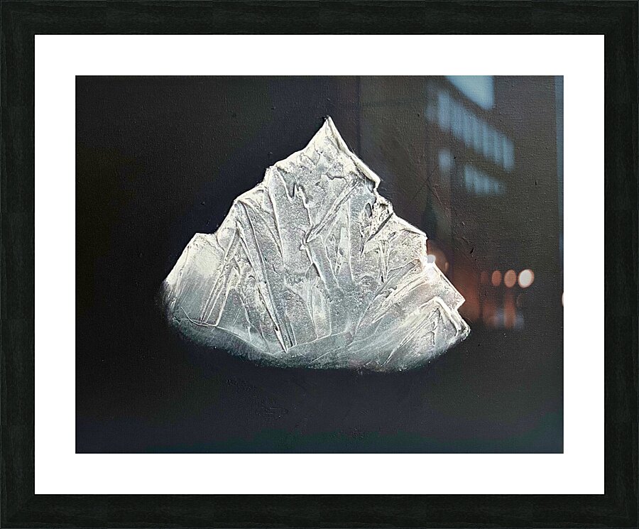 SnowyMountain  Picture Frame print