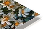 Flower pattern HD Metal print