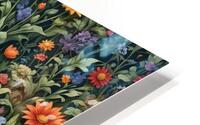 Flower pattern HD Metal print