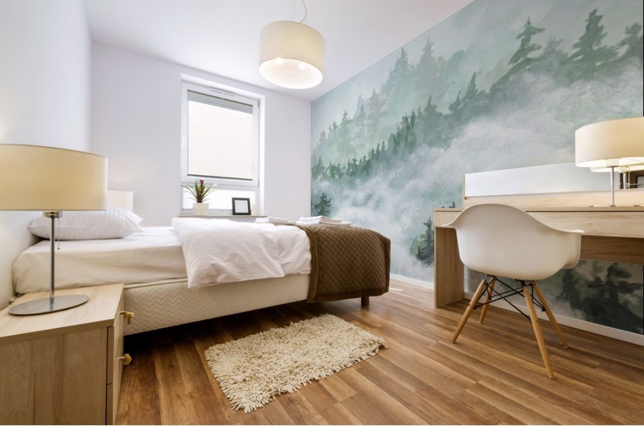 Deep Forests Mural print