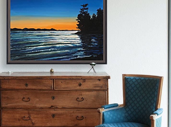 West Coast Sunset by Peter Van Giesen