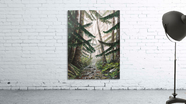 Misty path Wall Preview