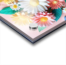  a vibrant bouquet of paper crafted flowers in paper-crafted Acrylic print