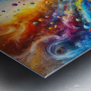 A vibrant symphony of colors Metal print