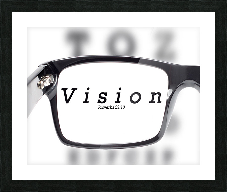 vision 2 Picture Frame print