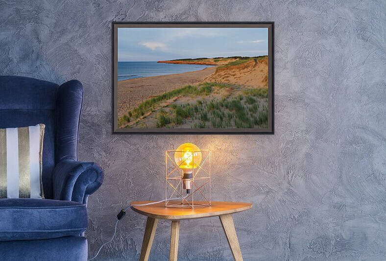 Sunset on Cavendish Beach by Emma Guy Macdonald