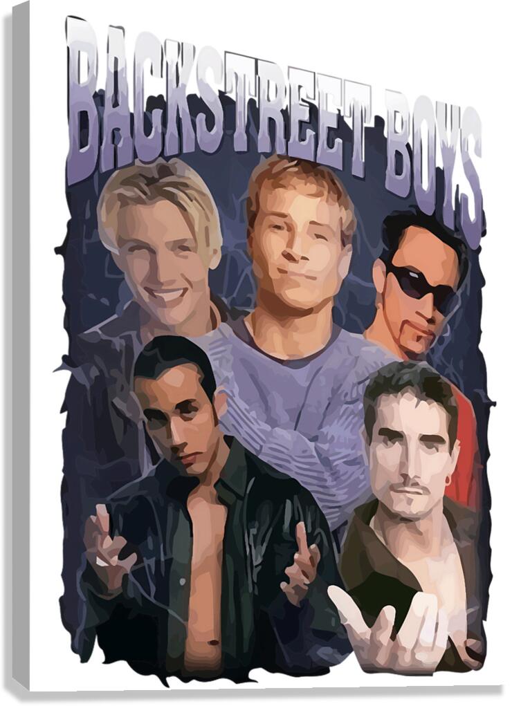 Backstreet Boys 12 Canvas Print