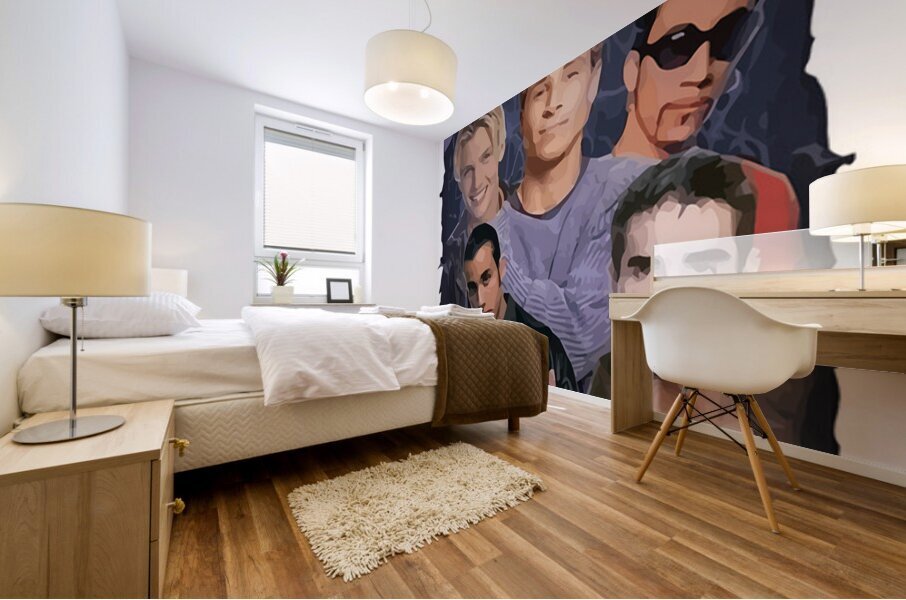 Backstreet Boys 12 Mural print