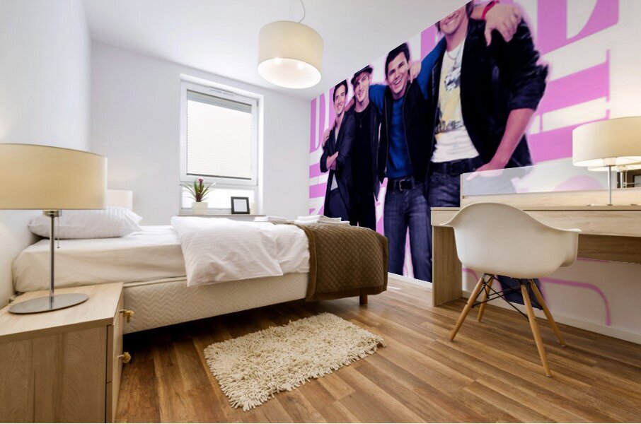 Big Time Rush 4 Mural print