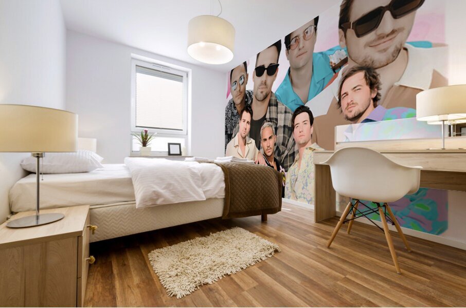 Big Time Rush 12 Mural print