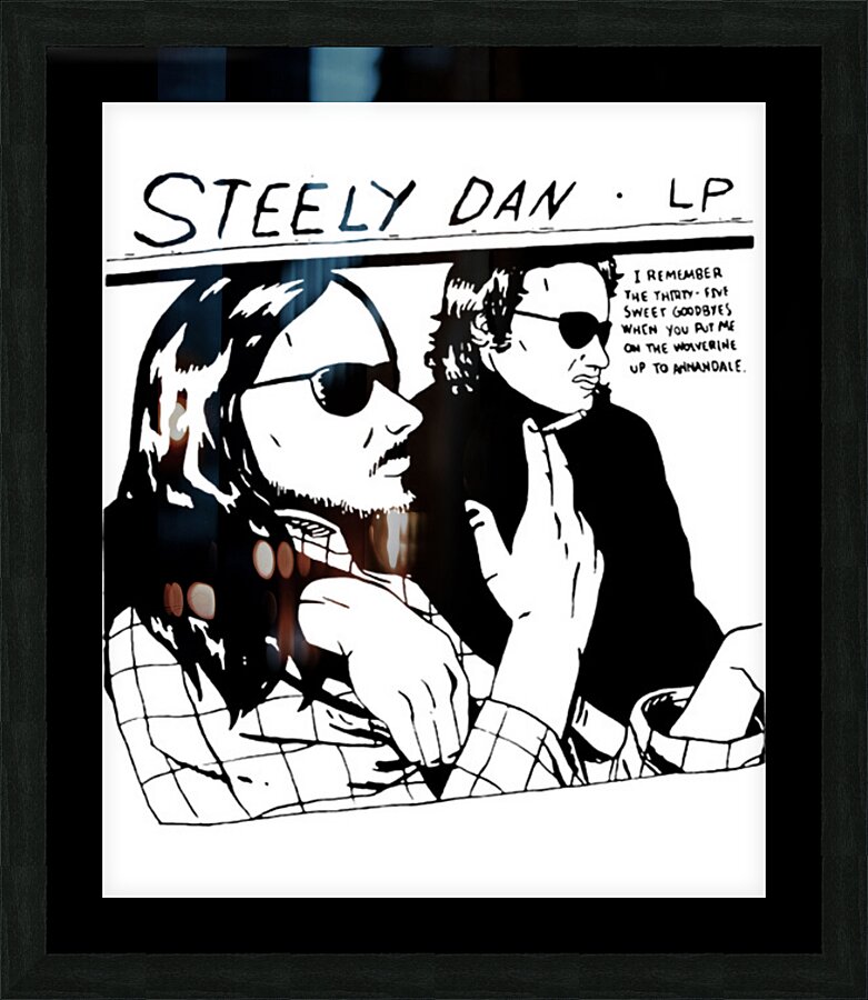 Steely Dan 47 Picture Frame print