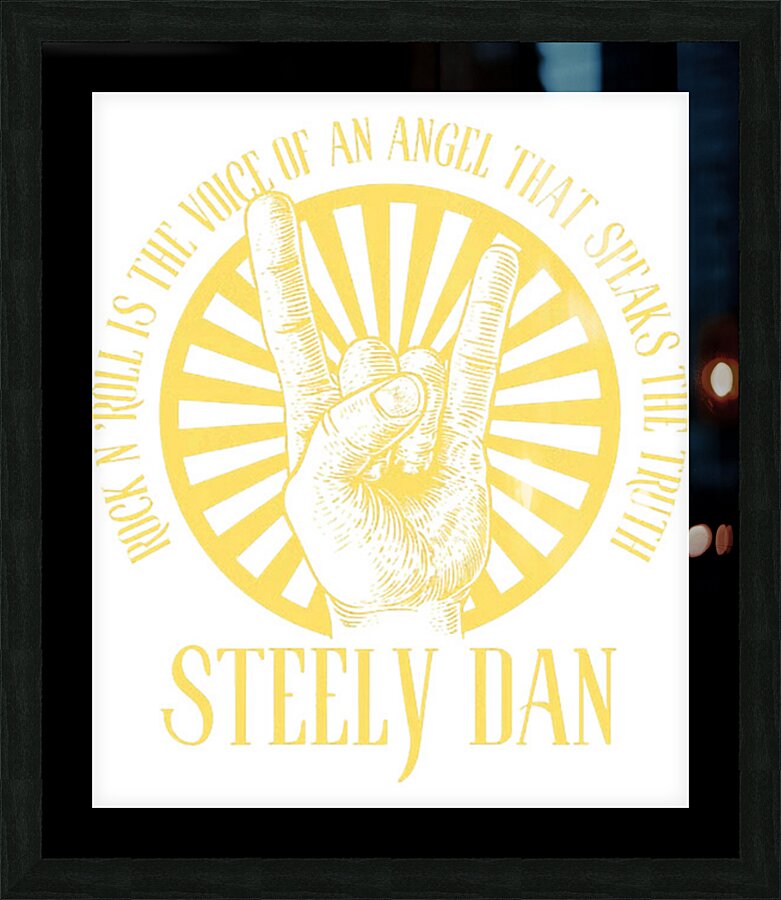 Steely Dan 25 Picture Frame print
