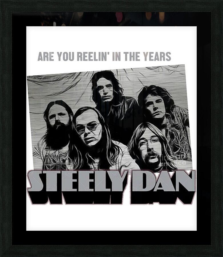 Steely Dan 29 Picture Frame print