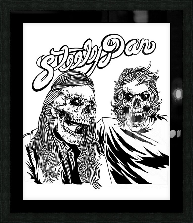 Steely Dan 45 Picture Frame print