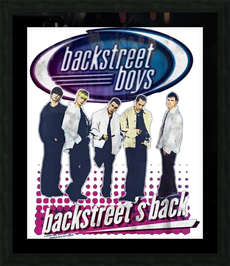 Backstreet Boys 21 Picture Frame print