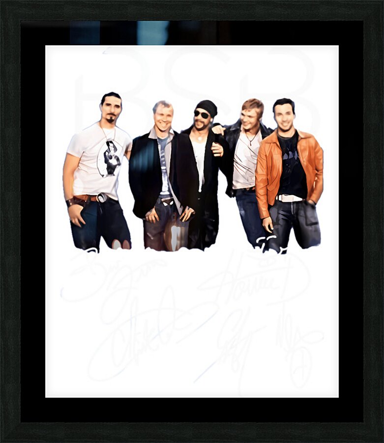 Backstreet Boys 21 Picture Frame print