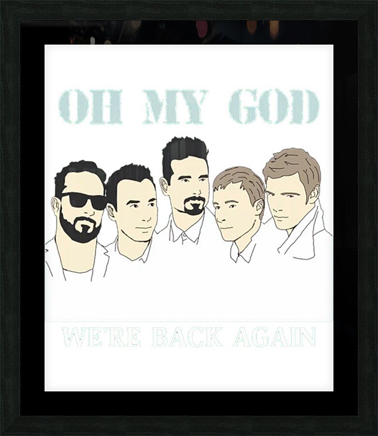 Backstreet Boys 35 Picture Frame print