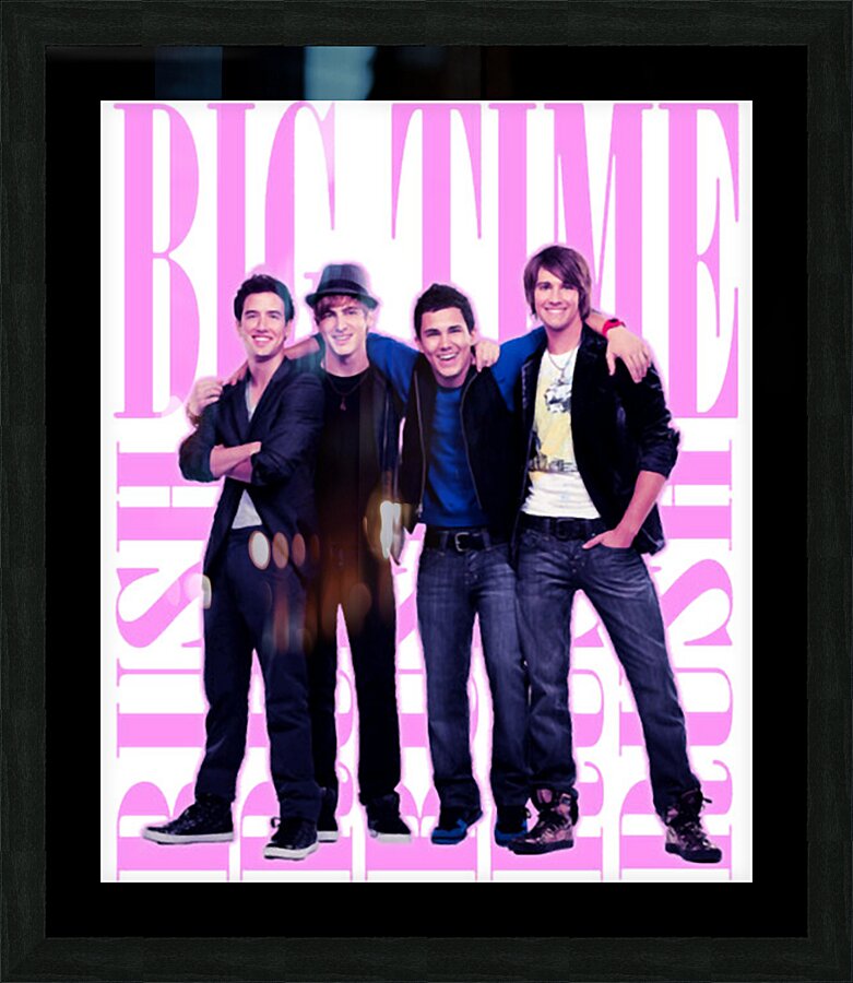 Big Time Rush 4 Picture Frame print