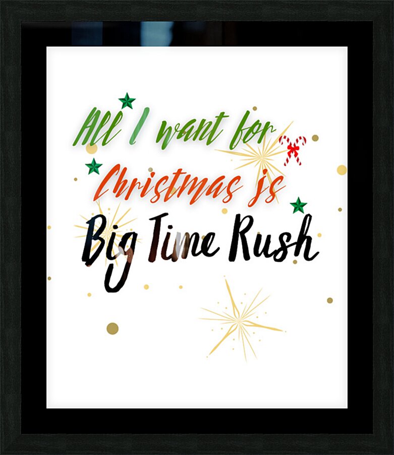 Big Time Rush 32 Picture Frame print