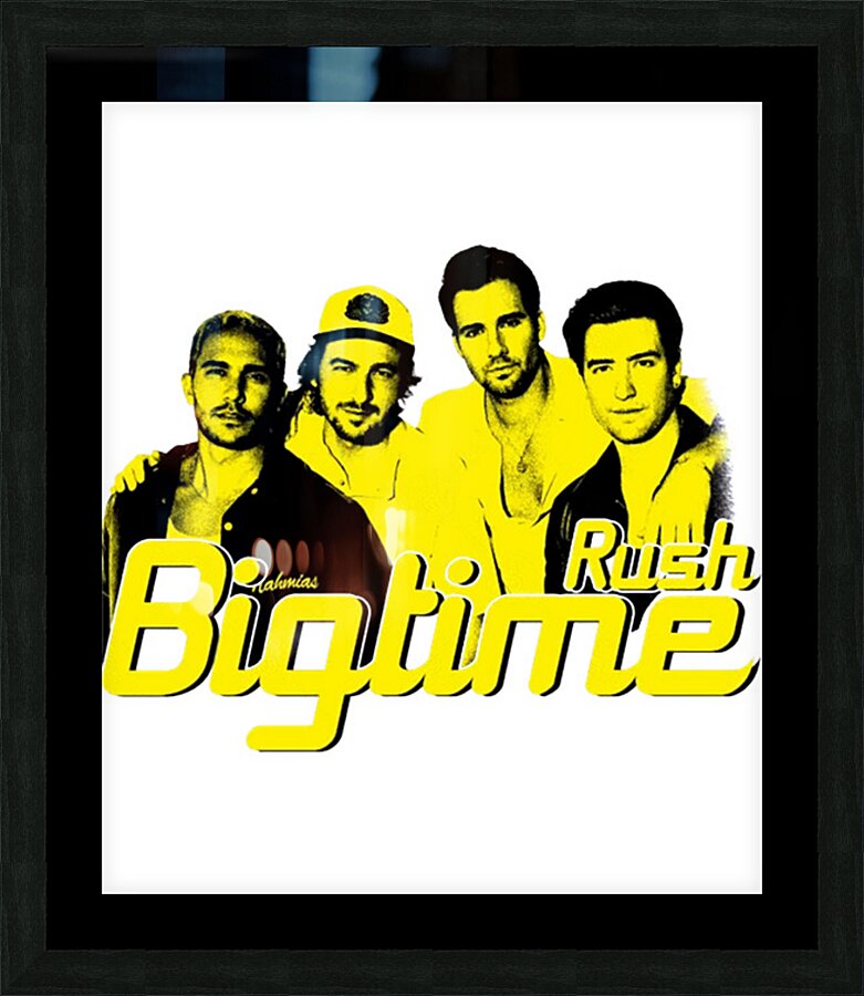 Big Time Rush 7 Picture Frame print