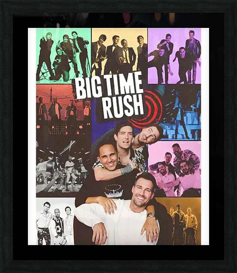 Big Time Rush 14 Picture Frame print