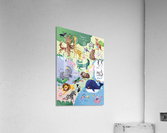 Alphabetposter Acrylic Print