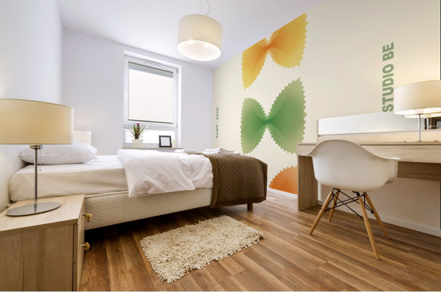 farfalle Mural print