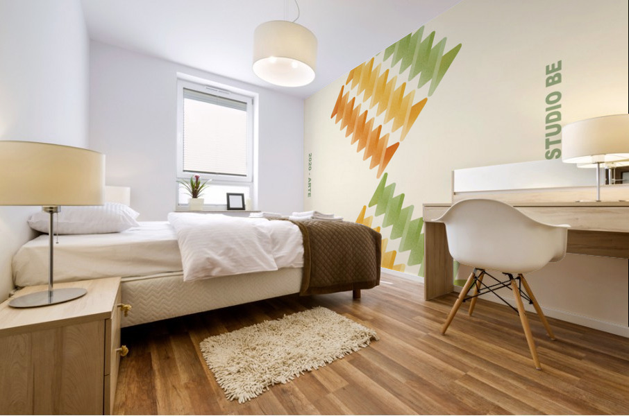 fusilli Mural print