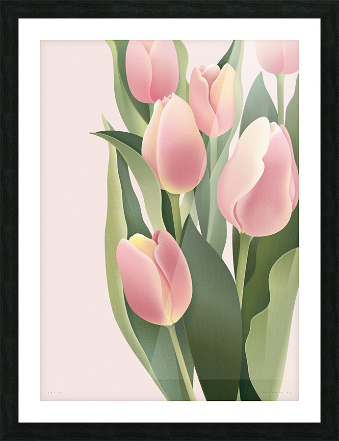 tulip Picture Frame print