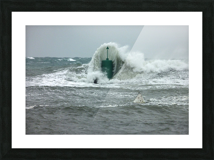 tempete02a Picture Frame print