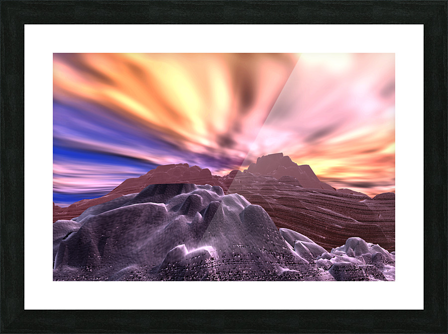 Boreale sublime Picture Frame print