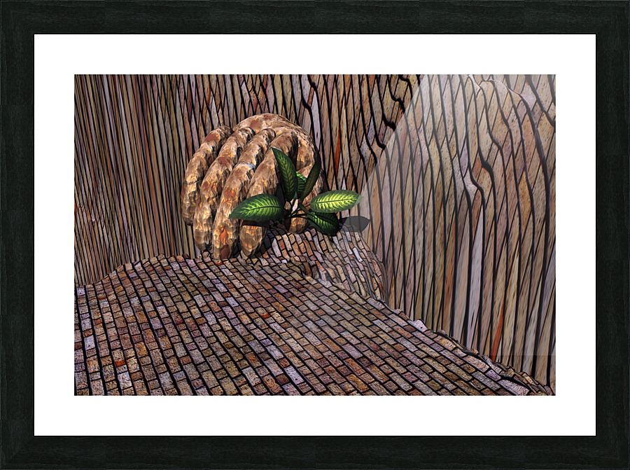 Dame nature Picture Frame print