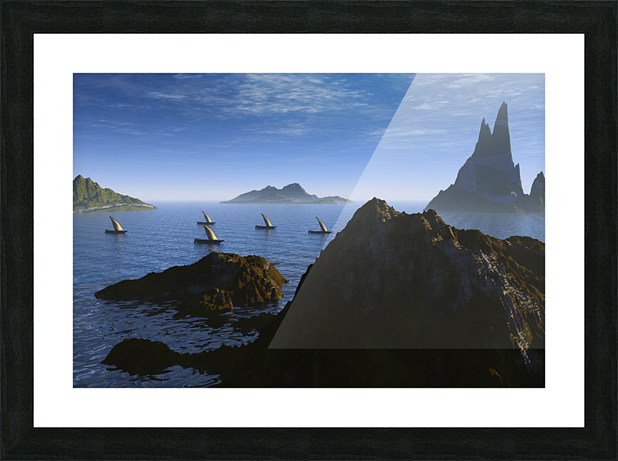 jason et la tooison Picture Frame print