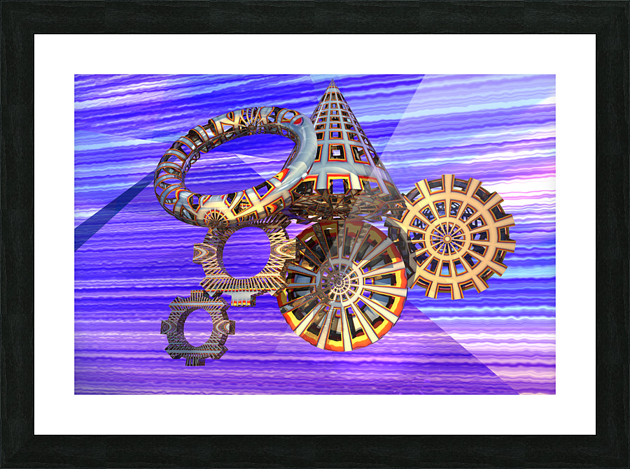 folle mecanique Picture Frame print