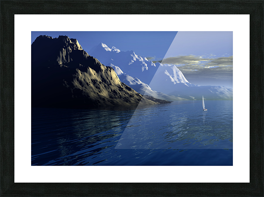 Solitaire Picture Frame print