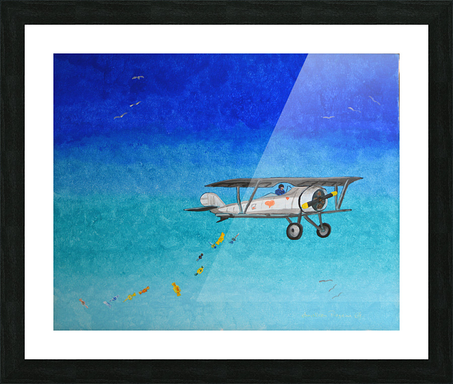 bonbon bardier Picture Frame print