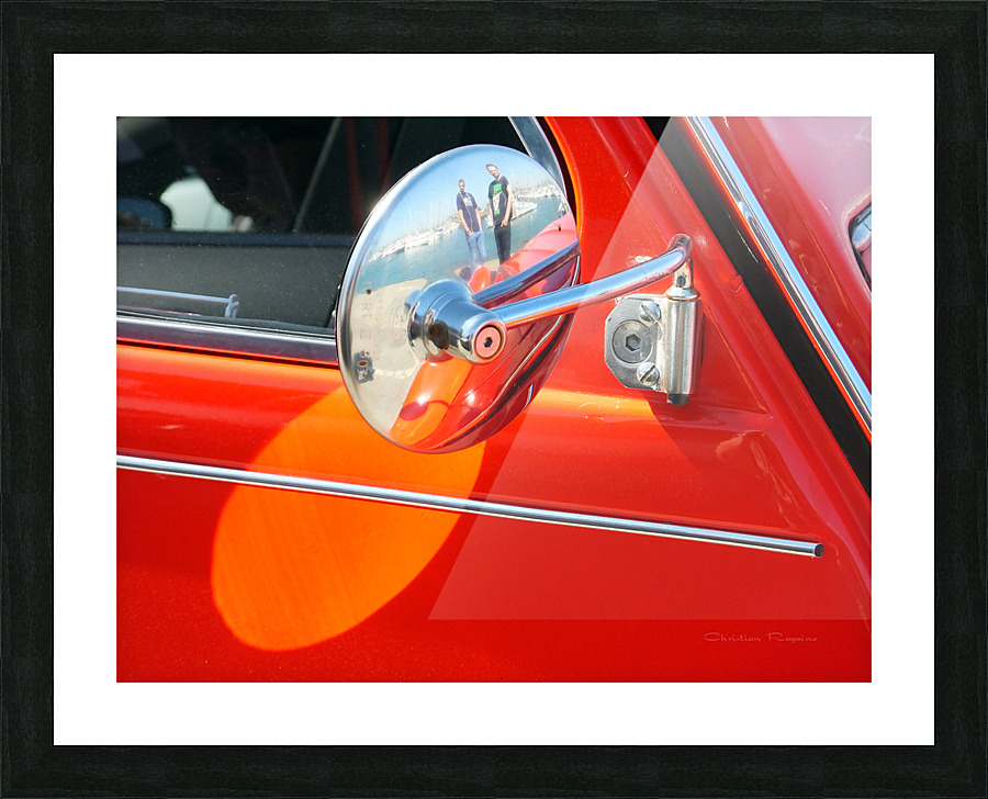 retro dedeuch Picture Frame print