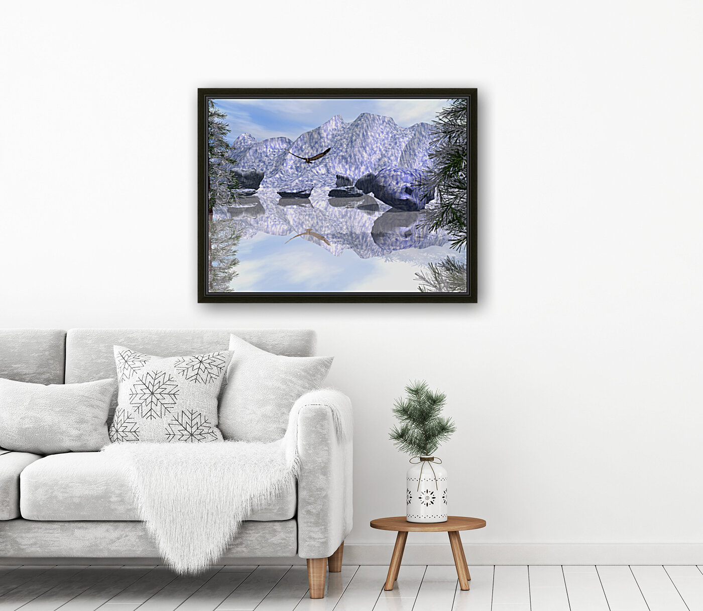 Le lac gel   Reproduction