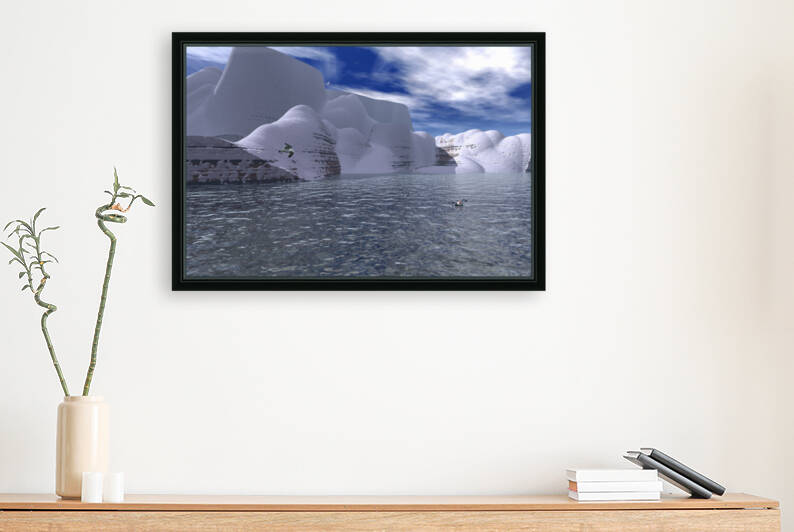 citadelle de glace by ch Ragaine