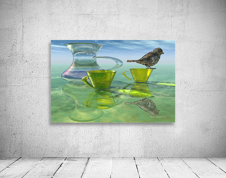 rendu 3D Tea time Wall Preview