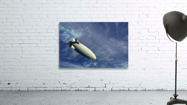 Dirigeable en libert   Wall Preview