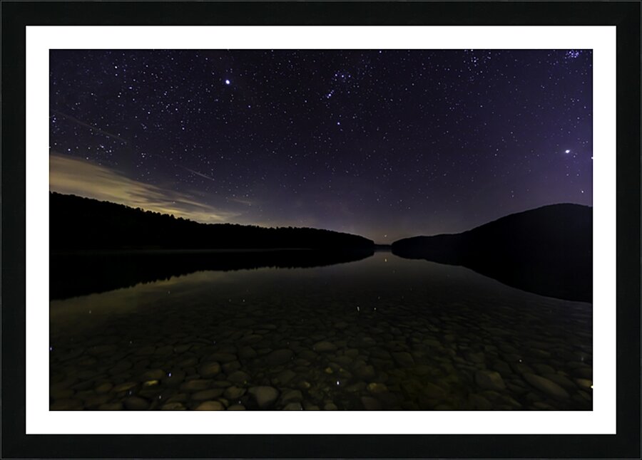 Starry Reflections Picture Frame print