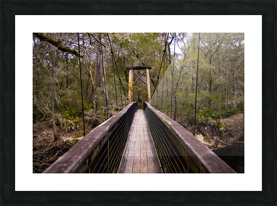 Old Bridge  Picture Frame print
