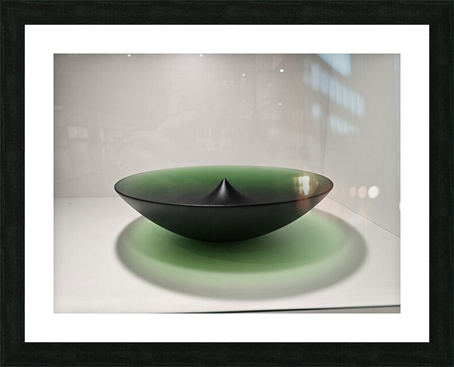 Quantum fluid bowl Picture Frame print