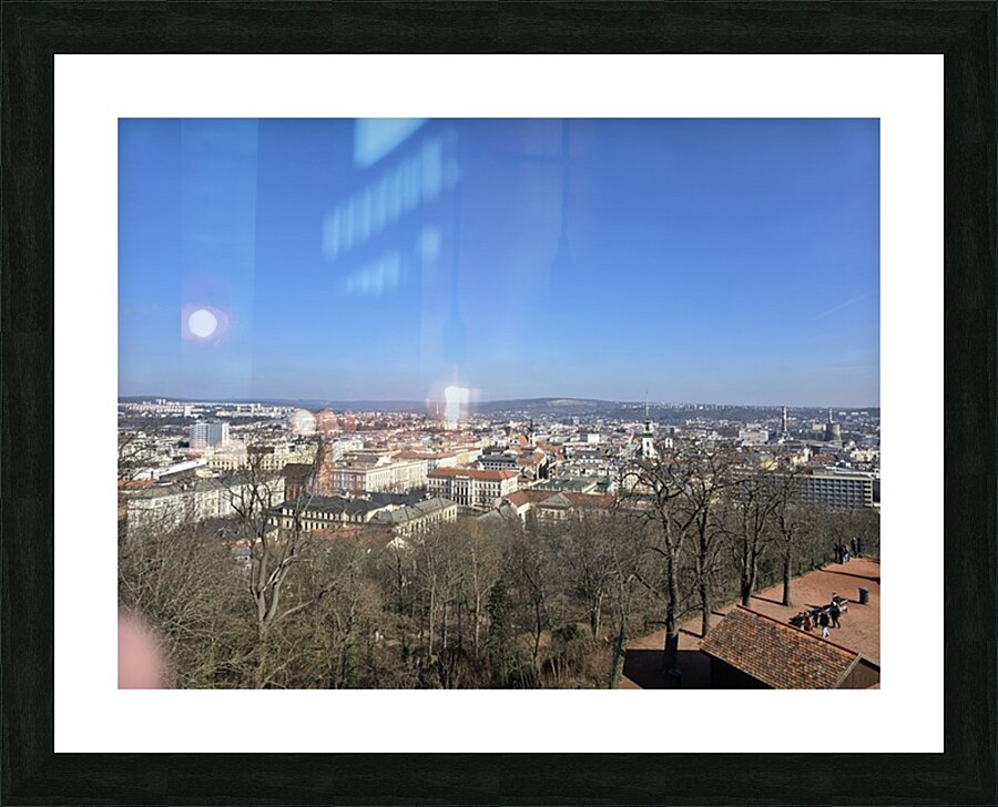 Castle views Picture Frame print