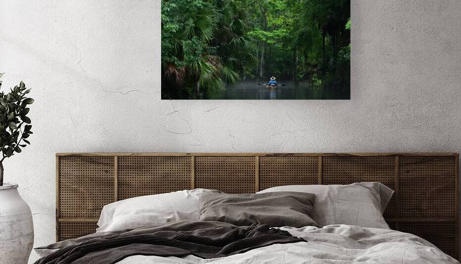  KAYAKER   SILVER SPRINGS  FL  USA  by 506 adventure photography 